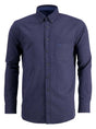Fynch Hatton Shirts Fynch Hatton - Cotton Flannel Long Sleeve Navy Shirt