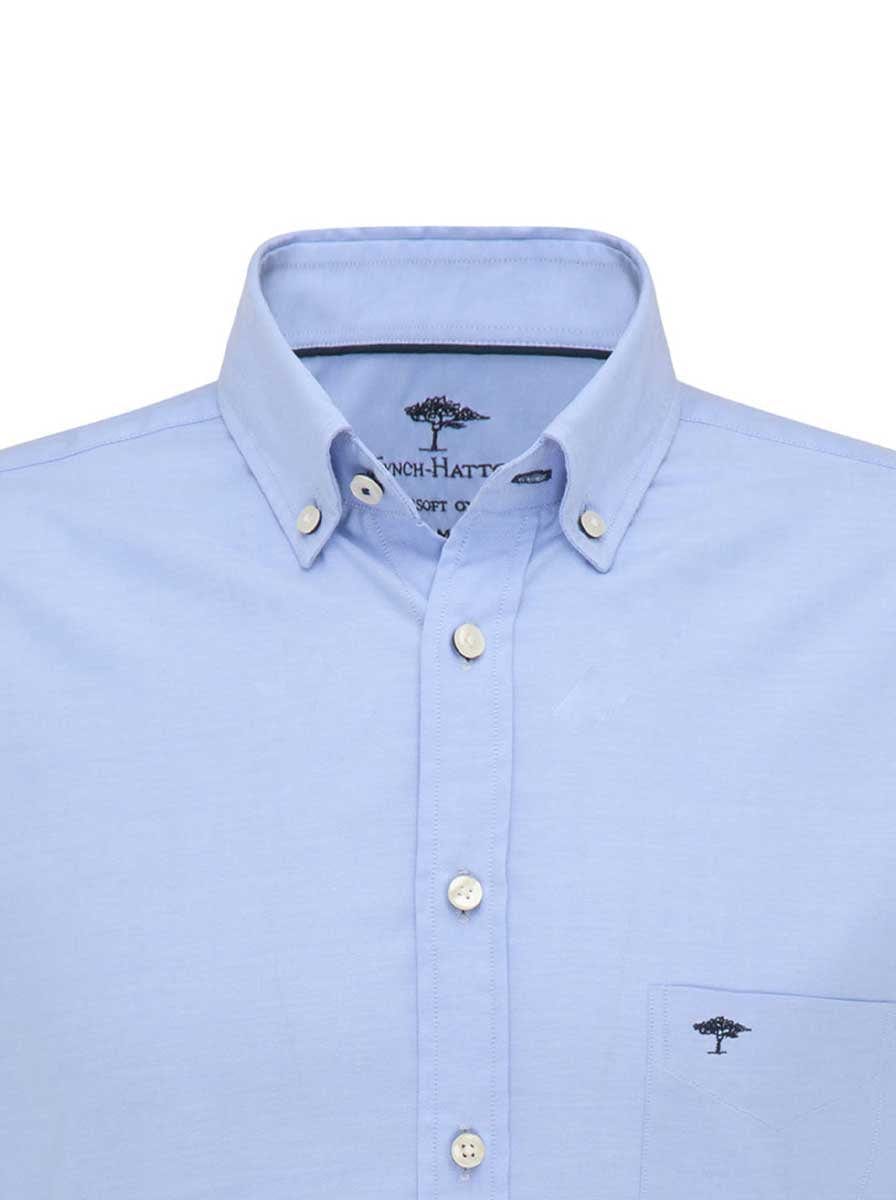 Fynch Hatton Shirts Fynch Hatton - Oxford Cotton Blue Shirt
