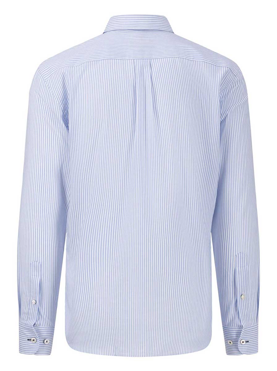 Fynch Hatton Shirts Fynch Hatton - Oxford Cotton Blue Stripe Shirt
