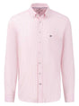 Fynch Hatton Shirts Fynch Hatton - Oxford Cotton Pink Stripe Shirt