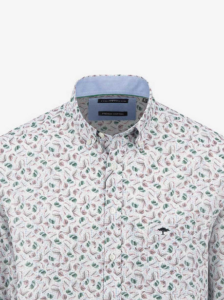 Fynch Hatton Shirts Fynch Hatton - Premium Cotton Floral Print Shirt