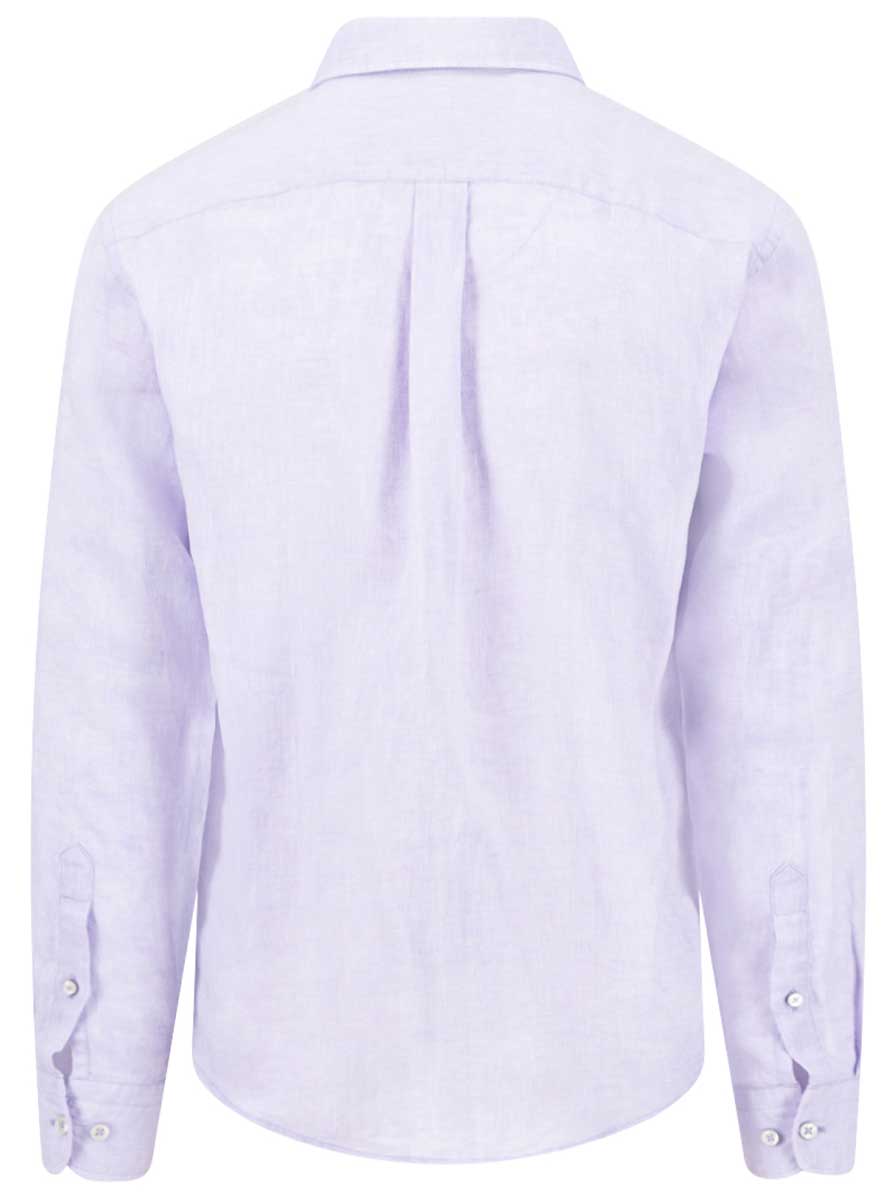 Fynch Hatton Shirts Fynch Hatton - Premium Linen Lavender Shirt