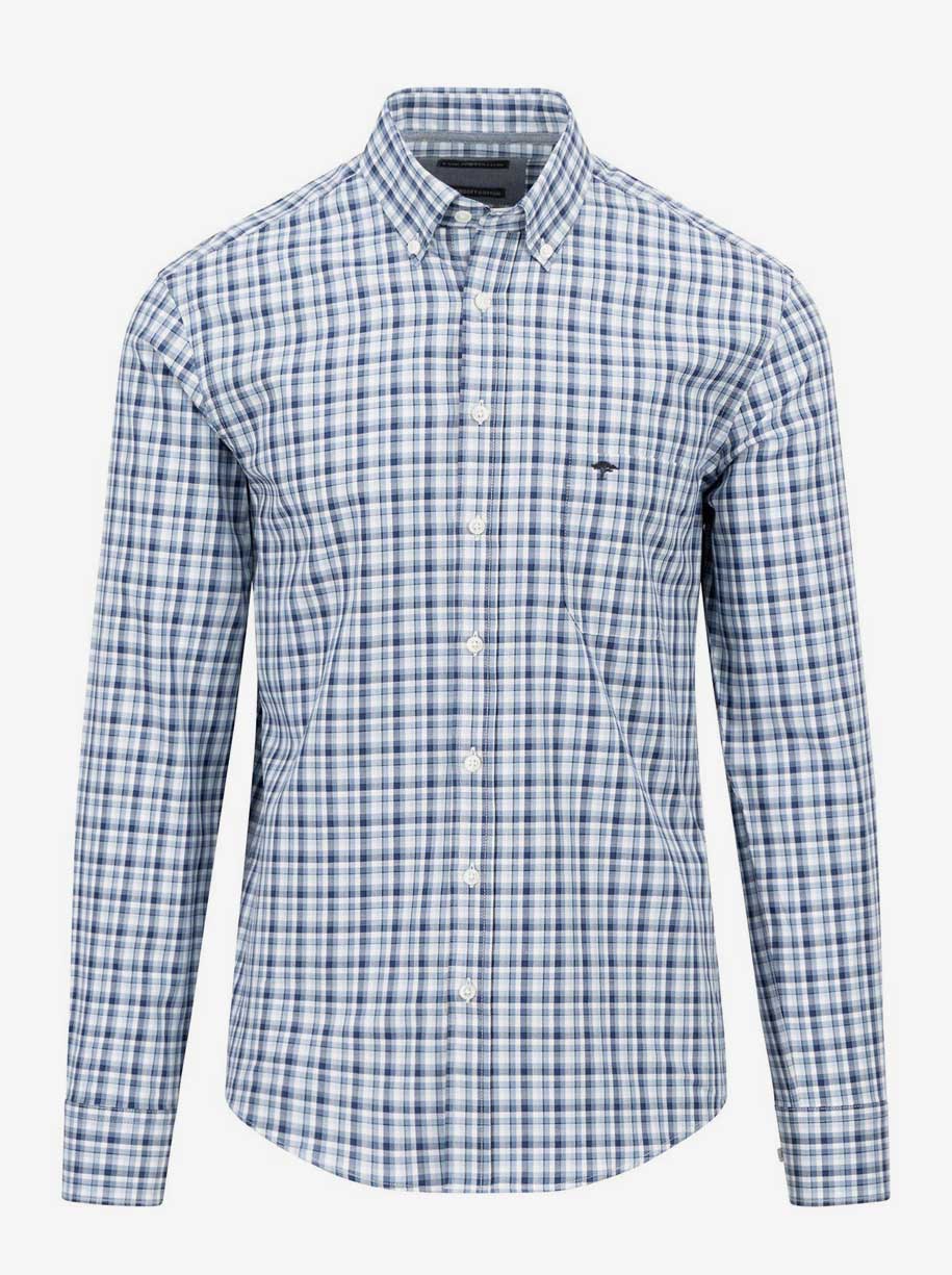 Fynch Hatton Shirts Fynch Hatton - Small Check Cotton Shirt