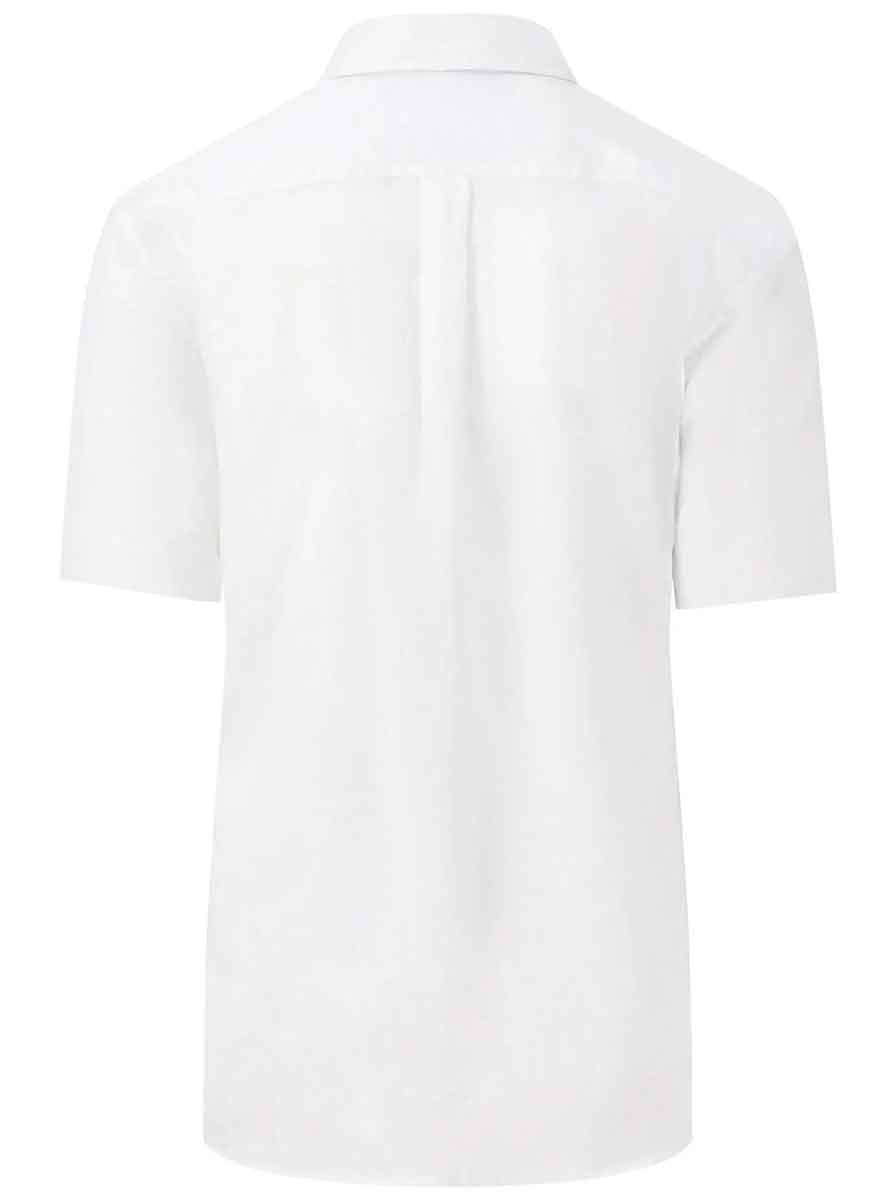 Fynch Hatton Short Sleeve Shirts Fynch Hatton - Linen Short Sleeve Shirt