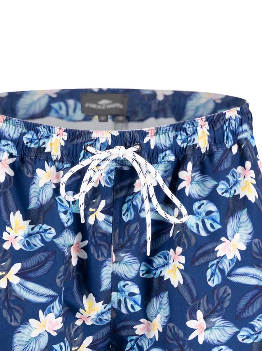 Fynch Hatton Shorts Fynch Hatton - Floral Print Navy Swimming Shorts