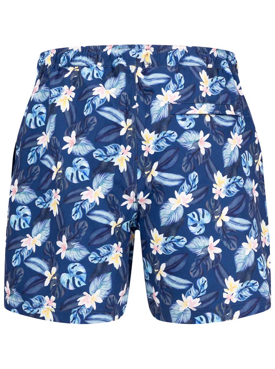 Fynch Hatton Shorts Fynch Hatton - Floral Print Navy Swimming Shorts