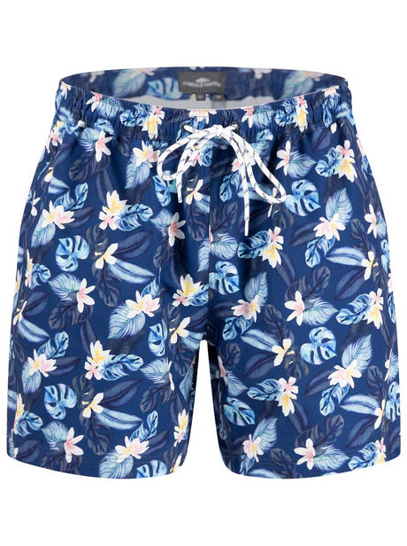 Fynch Hatton Shorts Fynch Hatton - Floral Print Navy Swimming Shorts