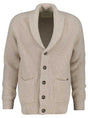 Gant Knitwear & Jumpers Gant - Cream Shawl Collar Cardigan