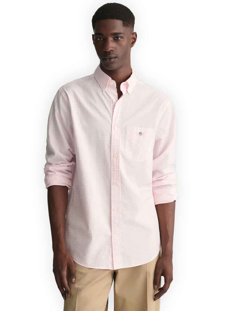 Gant Shirts Gant - Gingham Poplin Shirt