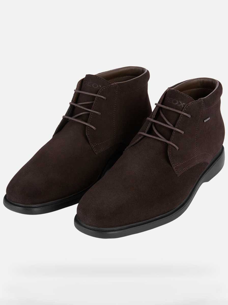 Geox Shoes & Boots Geox - Brayden 2fit Abx Brown Suede Boot