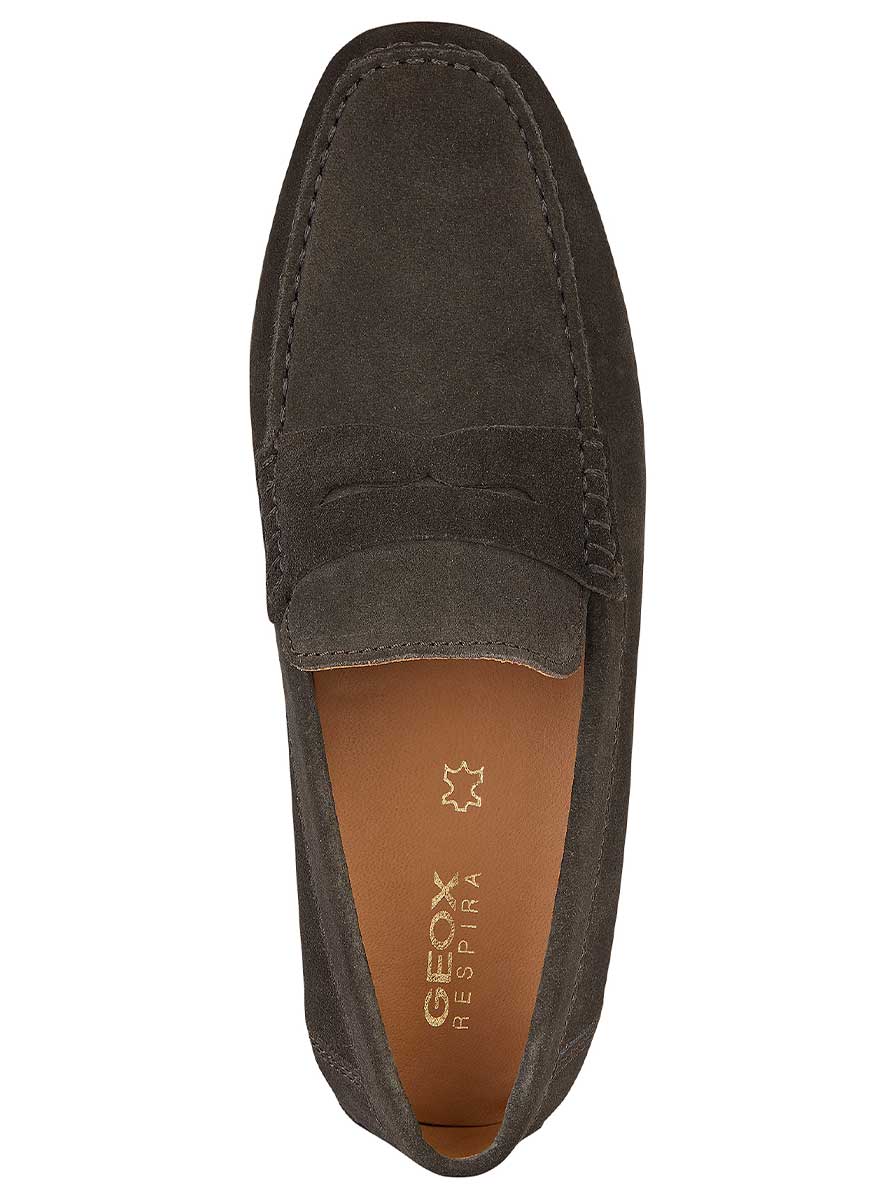 Geox Shoes & Boots Geox - Kosmopolis Brown Suede Loafer