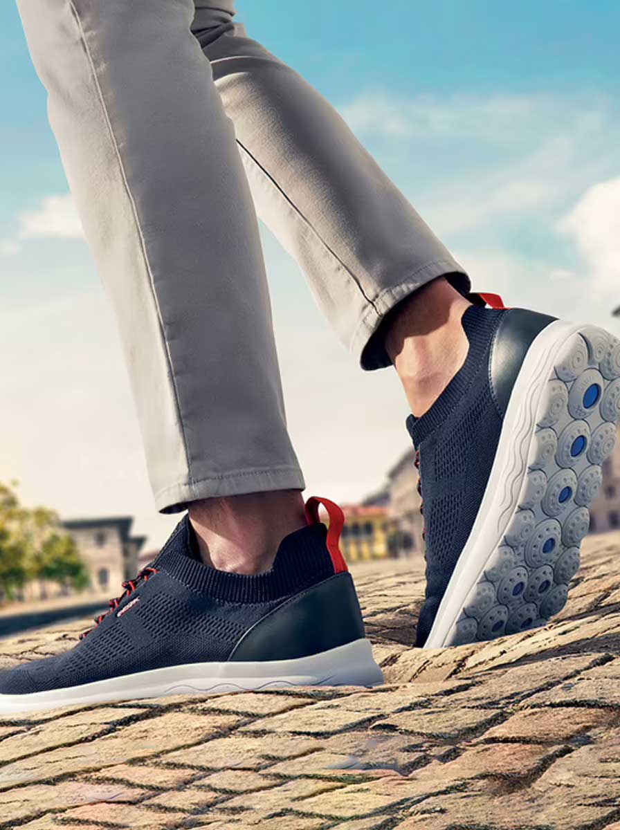 Geox Shoes & Boots Geox - Spherica™ Navy Sneaker