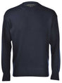 Gran Sasso Knitwear & Jumpers Gran Sasso - Merino Wool 3-Ply Crew Neck Navy Jumper 225