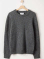 Holebrook Hybrid Holebrook - Liam Knitted Crew Neck Navy/Khaki Sweater
