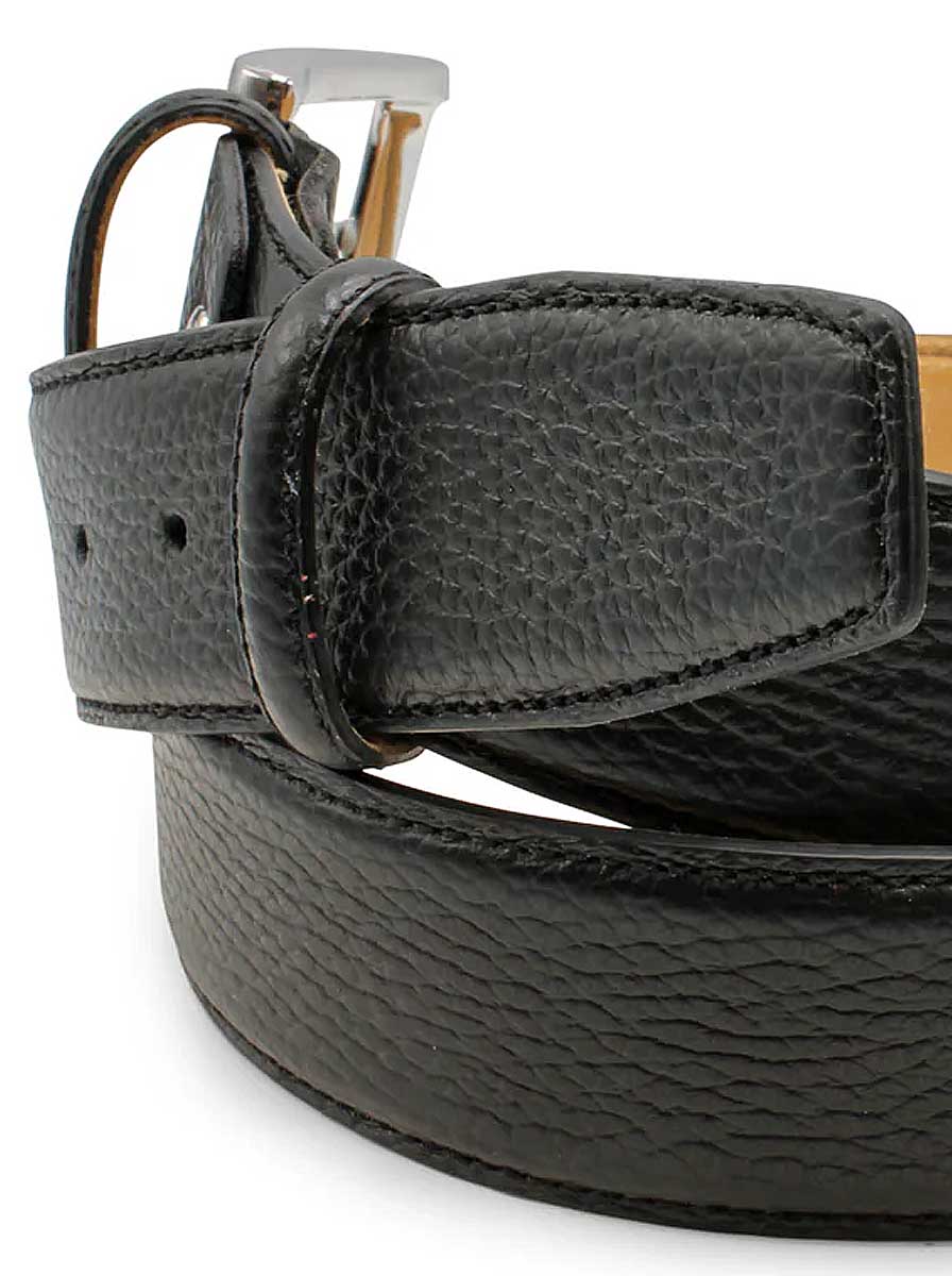 Huxley Tanner Belt Huxley Tanner - 40mm Leather Jeans Black Belt