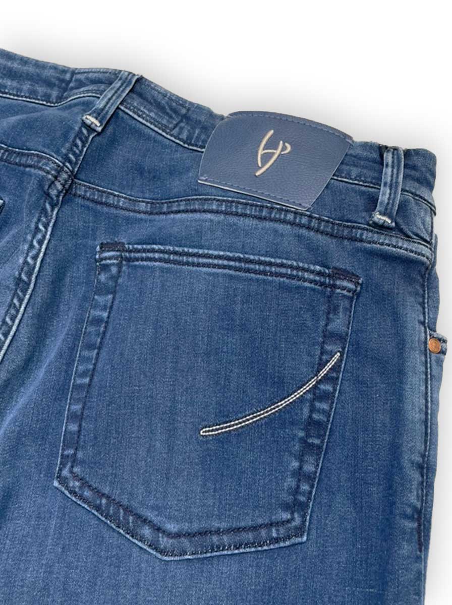 Jacon Cohën Jeans Hand Picked - Mid Wash Denim Jean