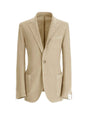 Luigi Bianchi Jacket/Blazer L.B.M - Blended Cotton Unstructured Beige Blazer