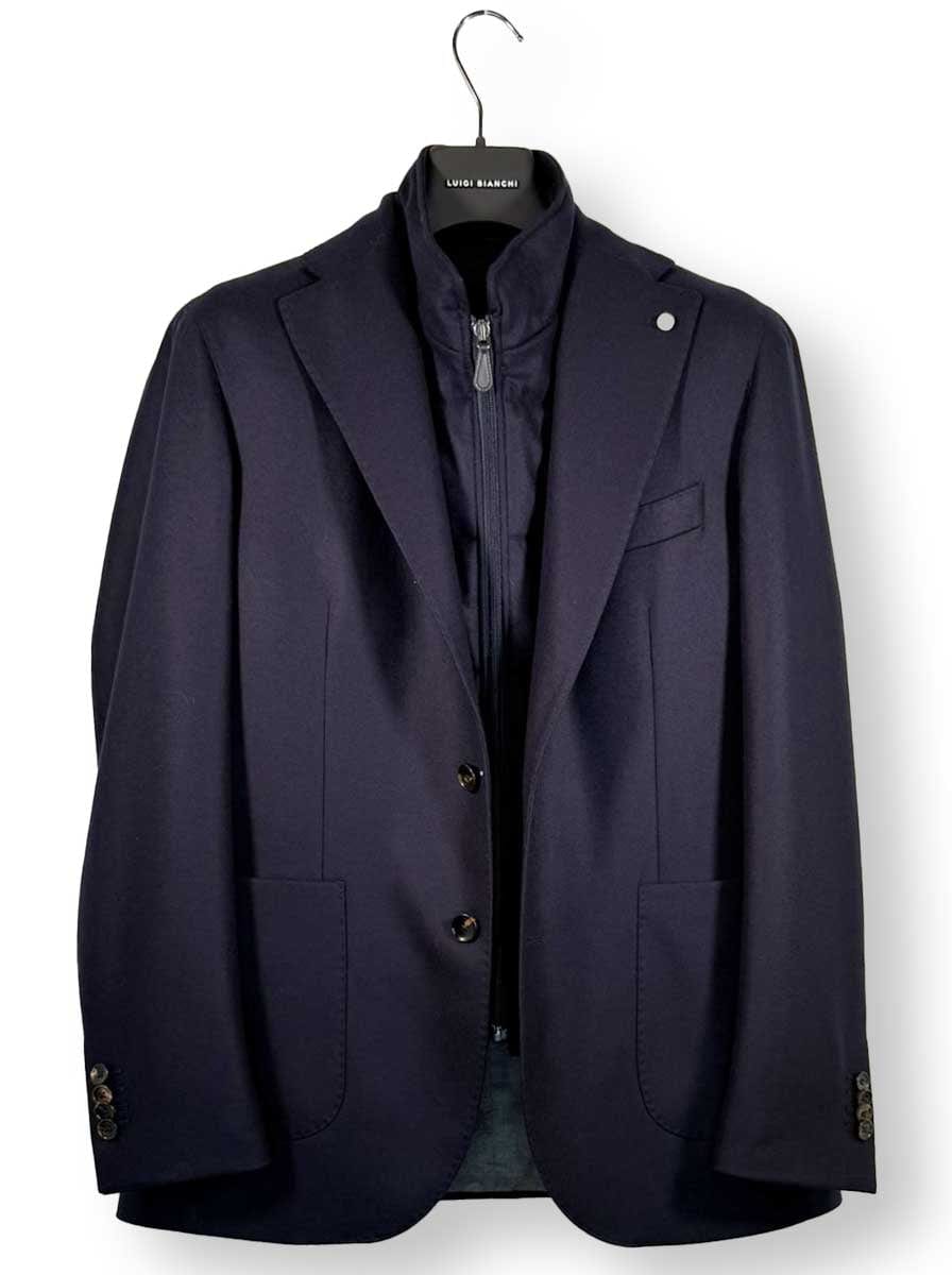 Luigi Bianchi Jacket/Blazer Luigi Bianchi - Flannel Travel Blazer