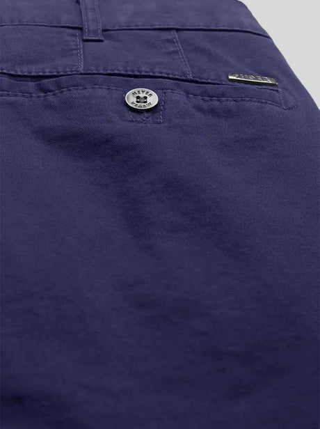 Meyer Chinos/Trousers Meyer - Blue Roma Cotton Chino