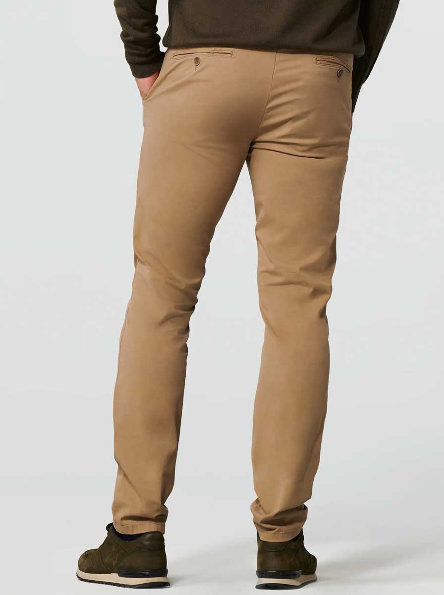 Meyer Chinos/Trousers Meyer - Bonn Camel Cotton Chino