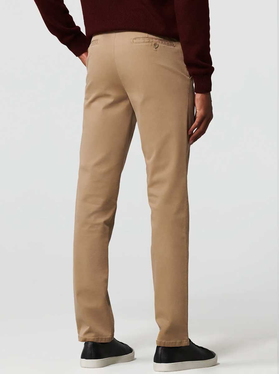 Meyer Chinos/Trousers Meyer - Rio Camel Cotton Chino