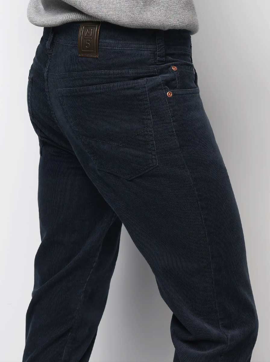 Meyer Jeans M5 - Navy Cotton Cord Jean