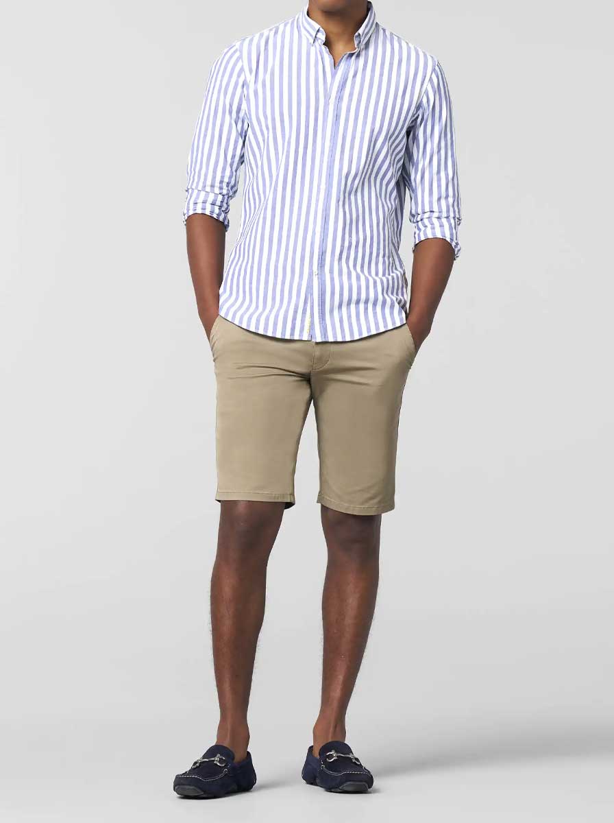 Meyer Shorts Meyer - Palma Cotton Taupe Short