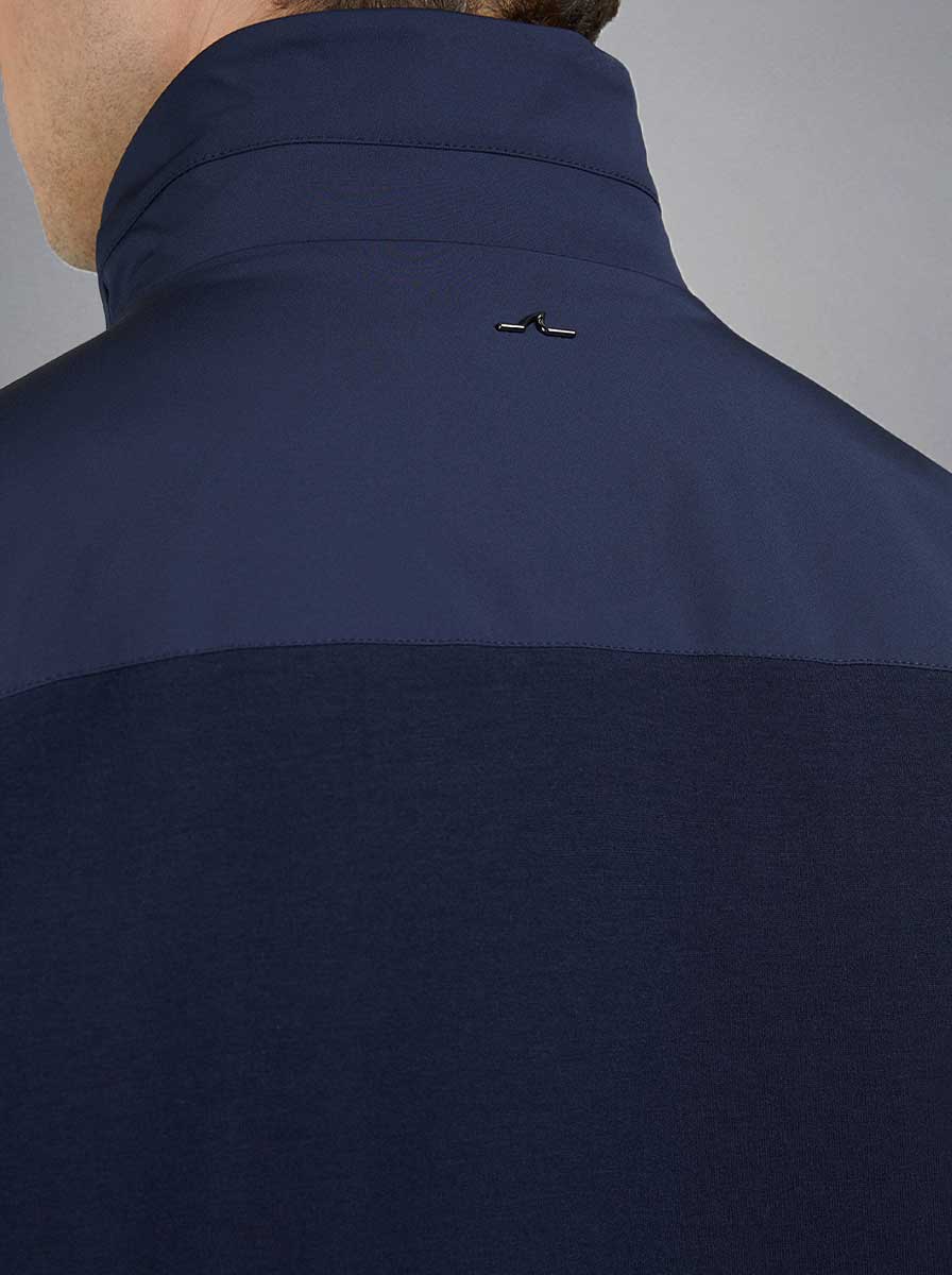 Paul & Shark Coats Paul & Shark - Re 4x4 Stretch Navy Full Zip Hybrid Jacket