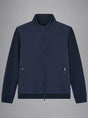 Paul & Shark Coats Paul & Shark - Re 4x4 Stretch Navy Full Zip Hybrid Jacket