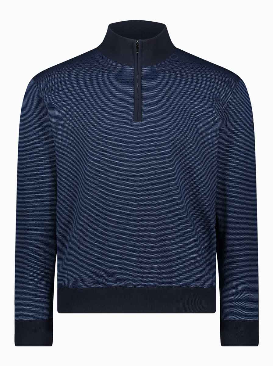 Paul & Shark Knitwear & Jumpers Paul & Shark - Textrurd Half Zip Jumper