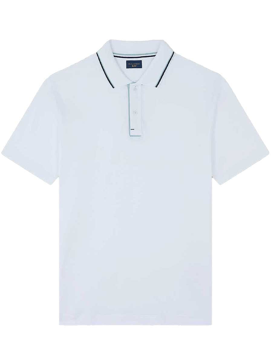 Paul & Shark Polo & T-Shirts Paul & Shark - Xsoft Piqué Cotton White Polo
