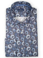 Paul & Shark Shirts Paul & Shark - Long Sleeve Shirt - Navy Floral Print