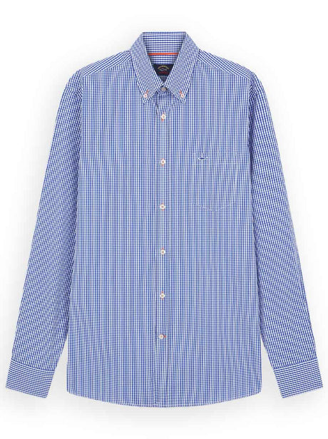 Paul & Shark Shirts Paul & Shark - Micro Gingham Check Shirt