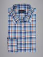 Paul & Shark Shirts Paul & Shark - Multi Check X-Soft Cotton Blue Shirt