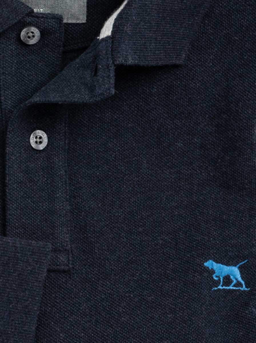 Rodd and Gunn Polo & T-Shirts Rodd & Gunn - Polo - Gunn L/S Eclipse Polo