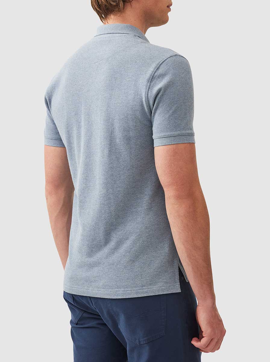 Rodd and Gunn Polo & T-Shirts Rodd & Gunn - "The Gunn Polo" Steel Blue Polo Shirt