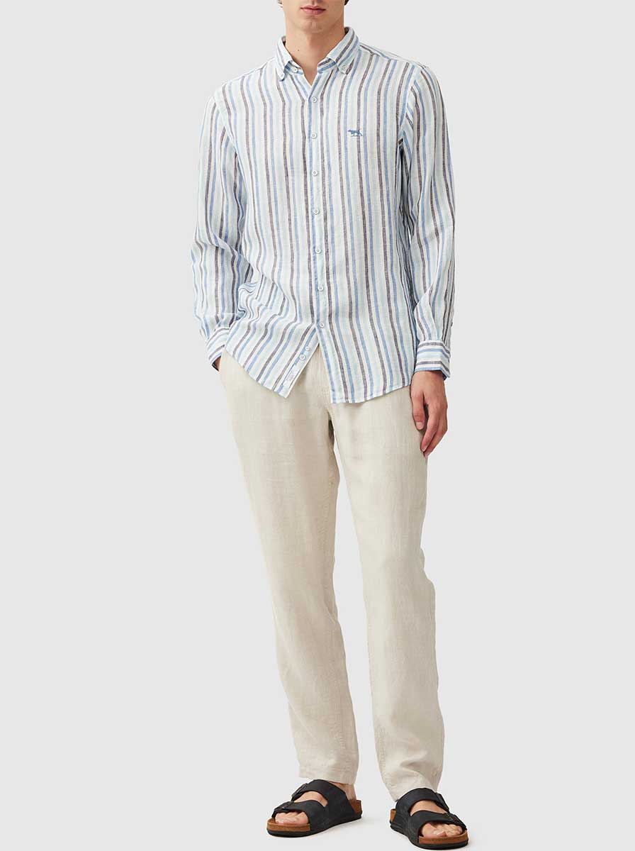 Rodd and Gunn Shirts Rodd & Gunn - Gimmerburn Sports Fit Stonewash Shirt