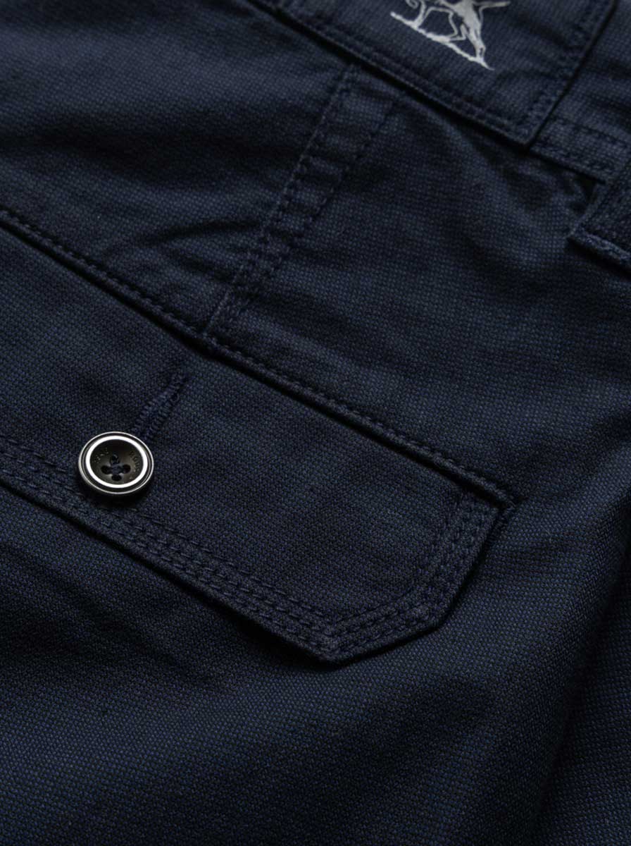 Rodd and Gunn Shorts Rodd & Gunn - Millwater Textured Midnight Shorts