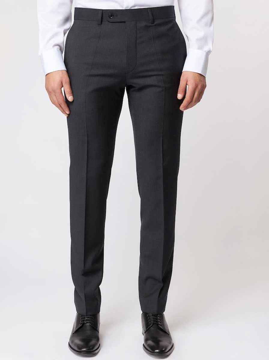 Roy Robson Chinos/Trousers Roy Robson - Suit Trousers - Super 110's Charcoal Wool