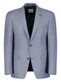 Roy Robson Jacket/Blazer Roy Robson - Linen Mix Textured Light Blue Blazer