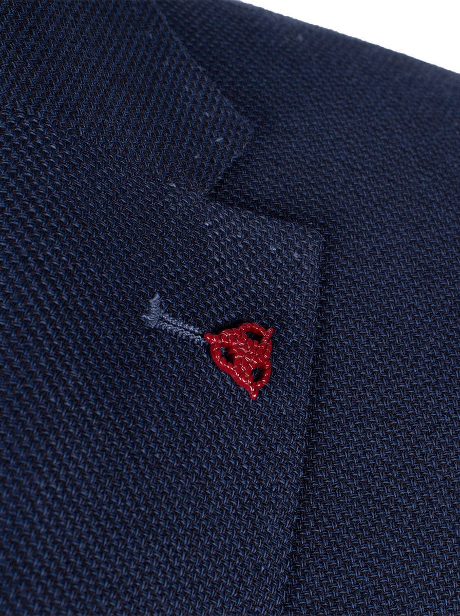 Roy Robson Jacket/Blazer Roy Robson - Pick & Pick Blended Wool Slim Fit Blazer nos