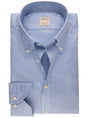 Stenströms Shirts Stenströms - Blue Check Oxford Shirt