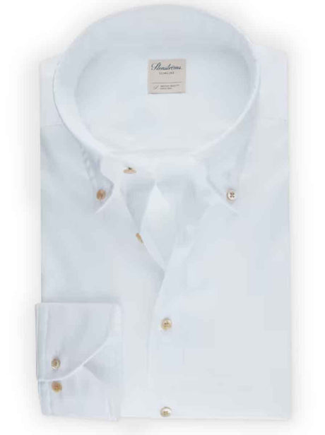 Stenströms Shirts Stenströms - Fitted Body Button Down Oxford Shirt