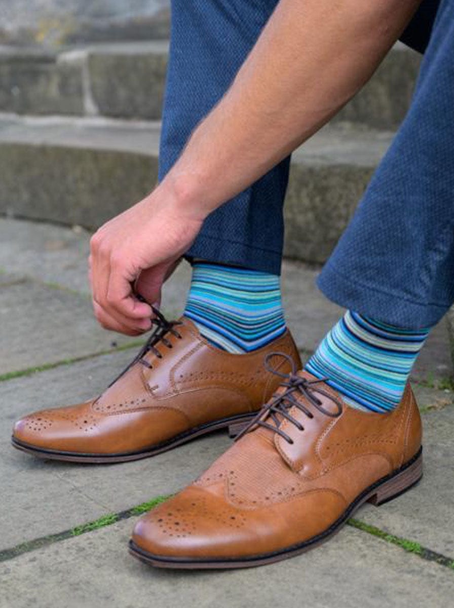 Swole Panda Socks Swole Panda - Stripped Bamboo Socks