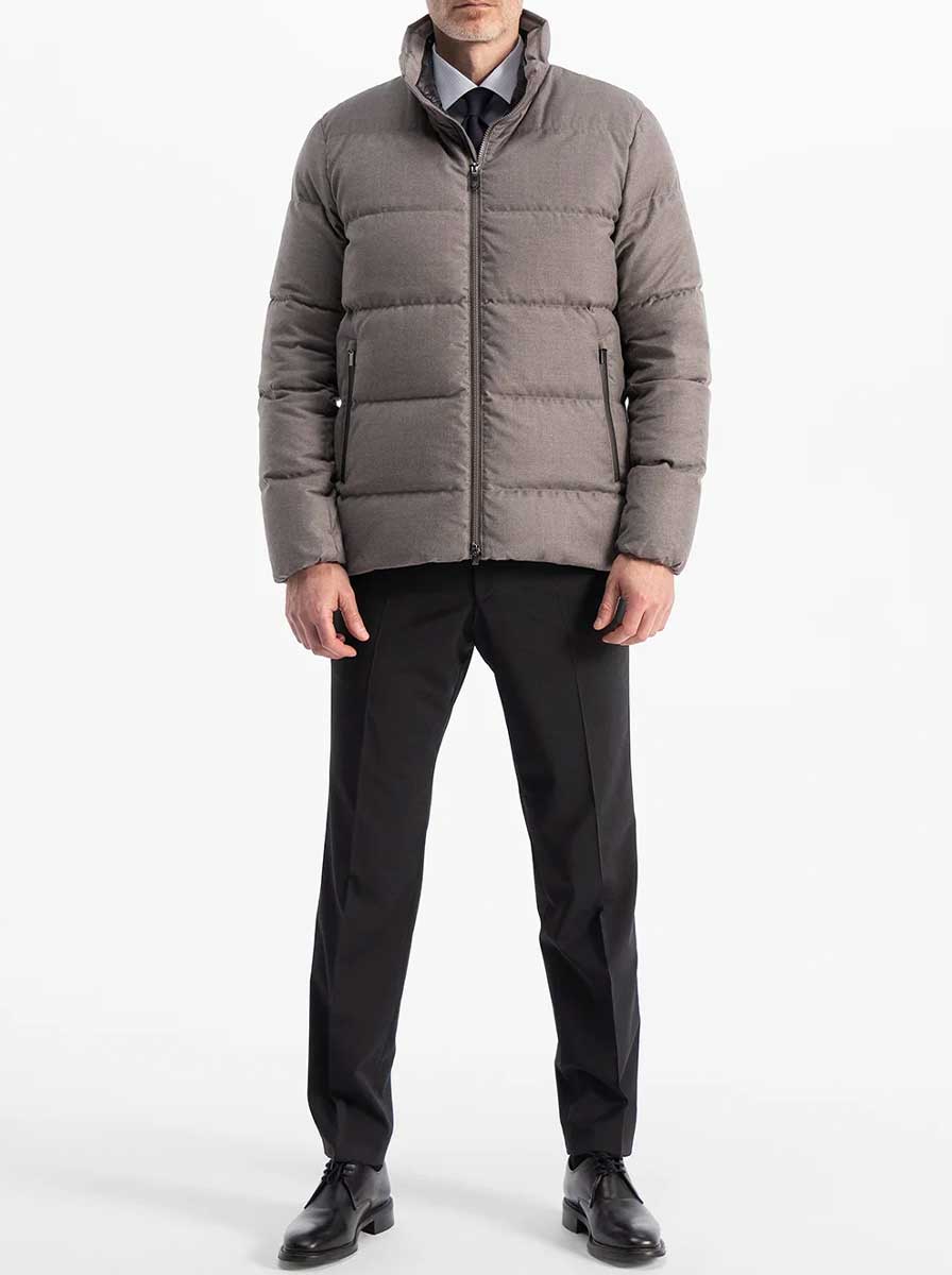 UBR Coats UBR - Concord™ Savile Sand Melange Jacket