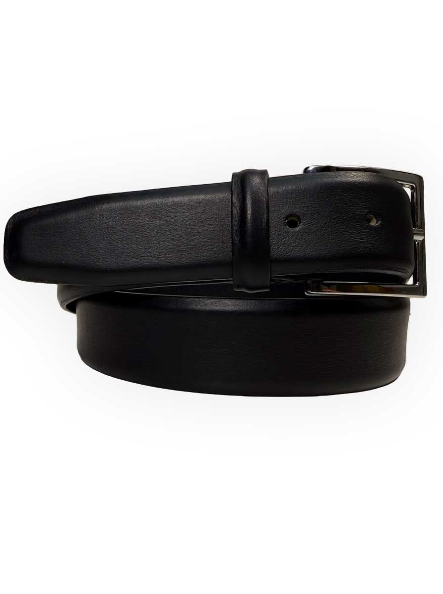 Vernizzi Belt Vernizzi - 35mm Leather Black Belt