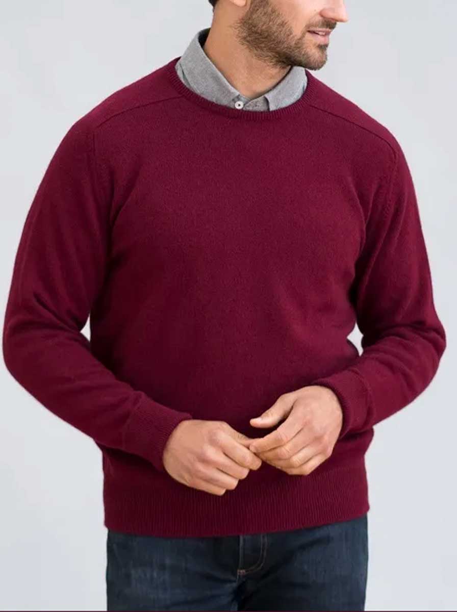 William Lockie Knitwear & Jumpers William Lockie - Knitwear - Cashmere Crew Neck