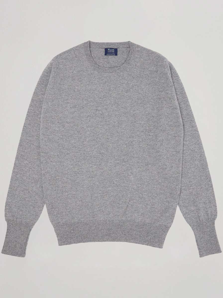 William Lockie Knitwear & Jumpers William Lockie - Knitwear - Cashmere Crew Neck
