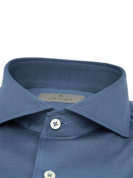 Canali Shirts Canali - Cotton Jersey Shirt