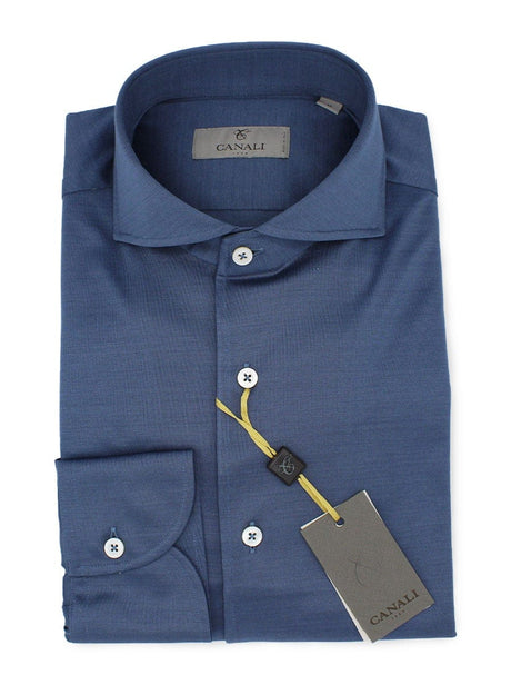 Canali Shirts Canali - Cotton Jersey Shirt